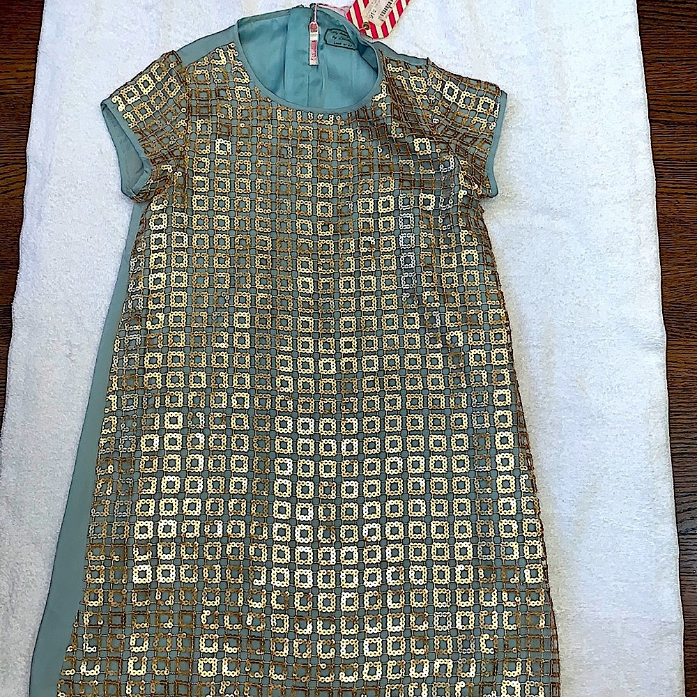 Beautiful NWT sequined girls dress